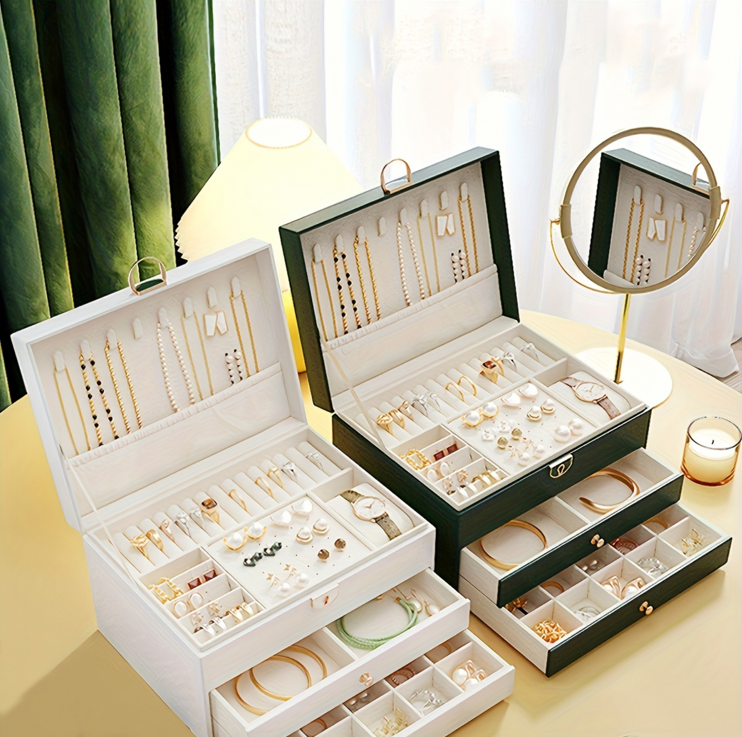 Pearly Hide Jewellery Box