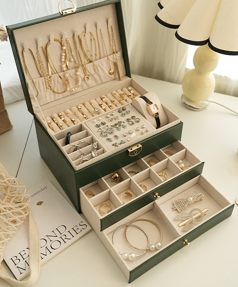 Pearly Hide Jewellery Box