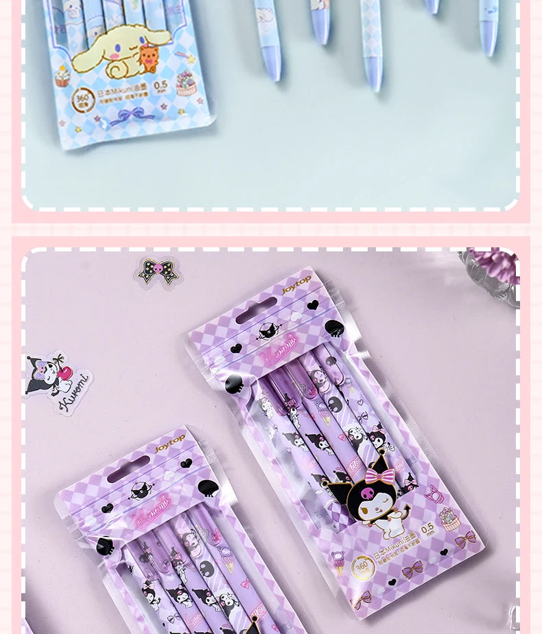 Kawaii Sanrio Gel Pen Set - My Neatology 