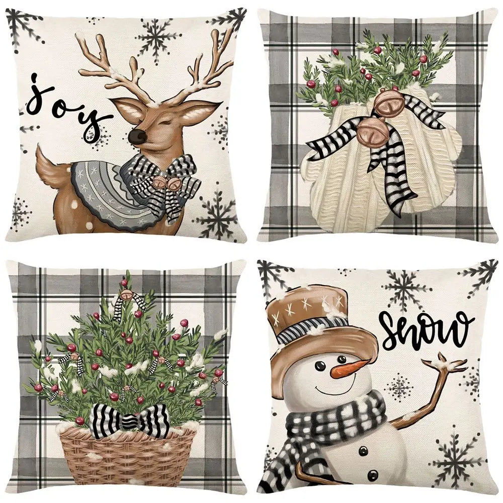 45cm Merry Christmas Cushion Cover - My Neatology