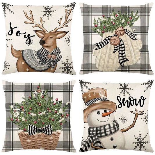 45cm Merry Christmas Cushion Cover - My Neatology