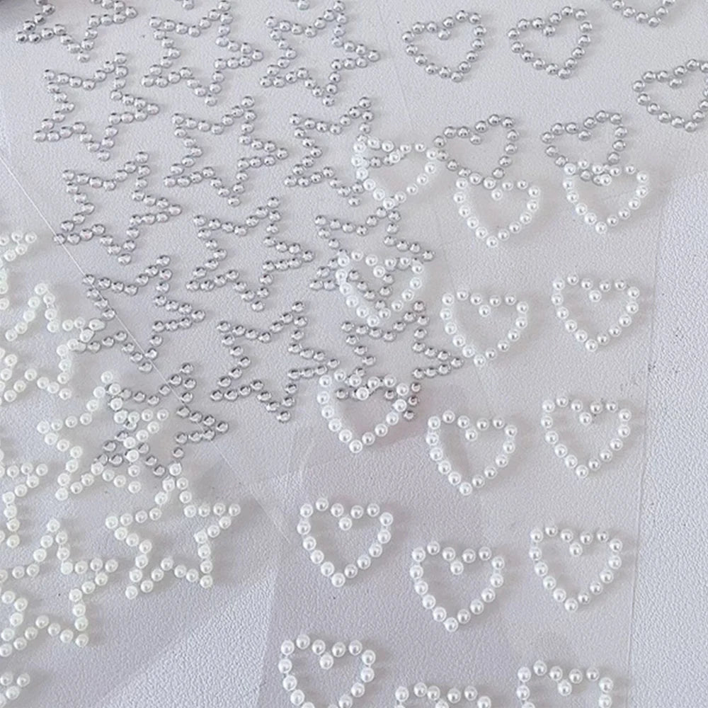 DazzlePearl – 3D Heart & Star Stickers - My Neatology 