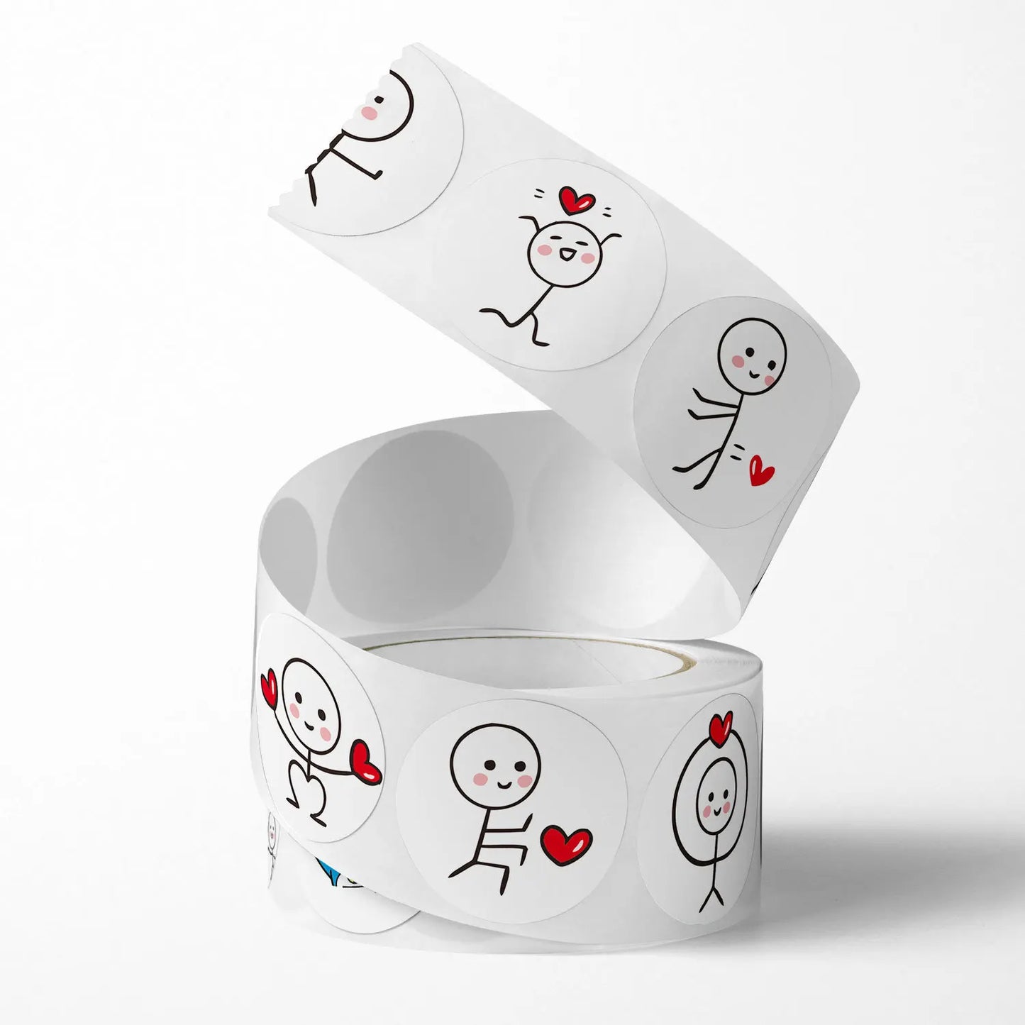 LoveStick Roll - Stickman Cartoon Stickers - My Neatology 