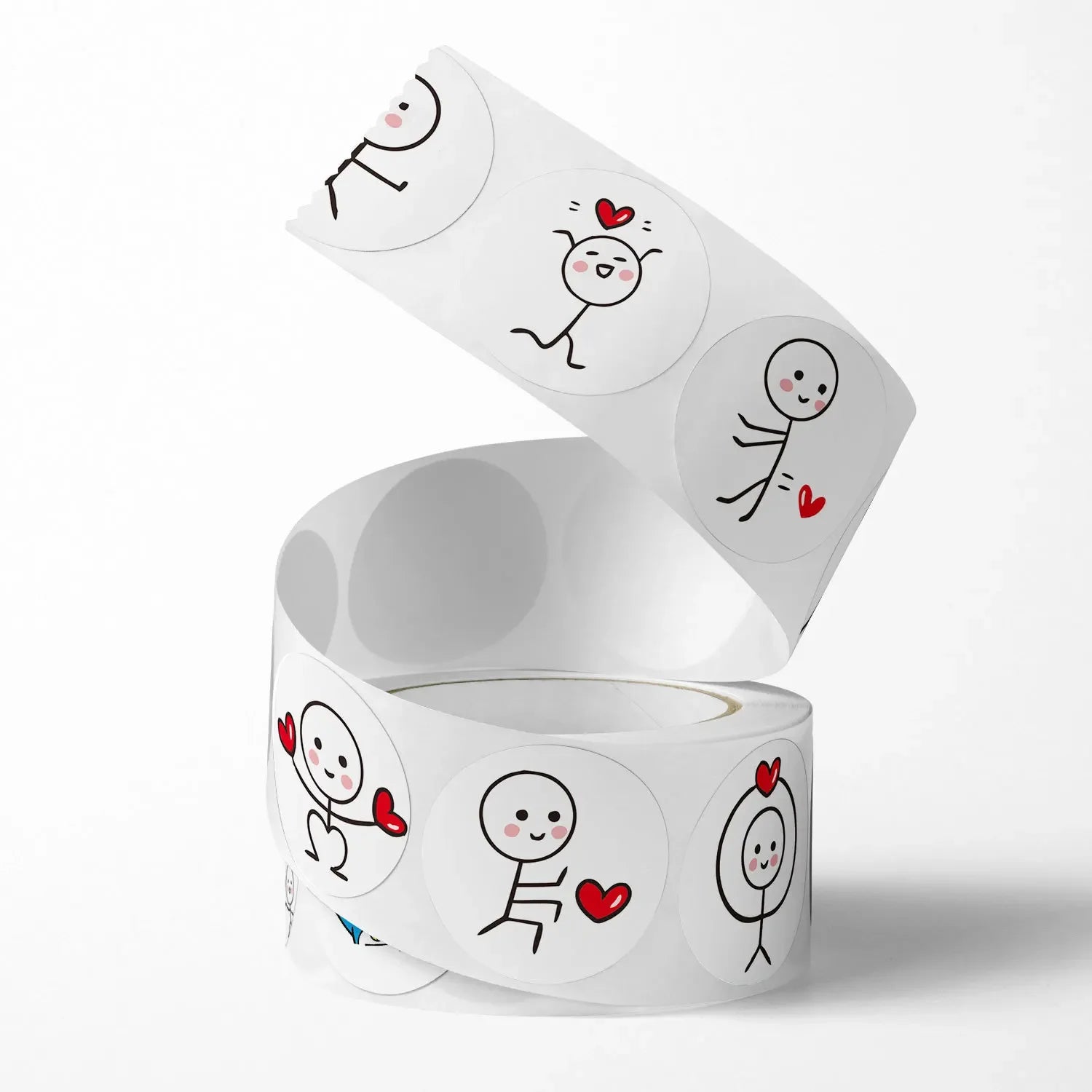 LoveStick Roll - Stickman Cartoon Stickers - My Neatology