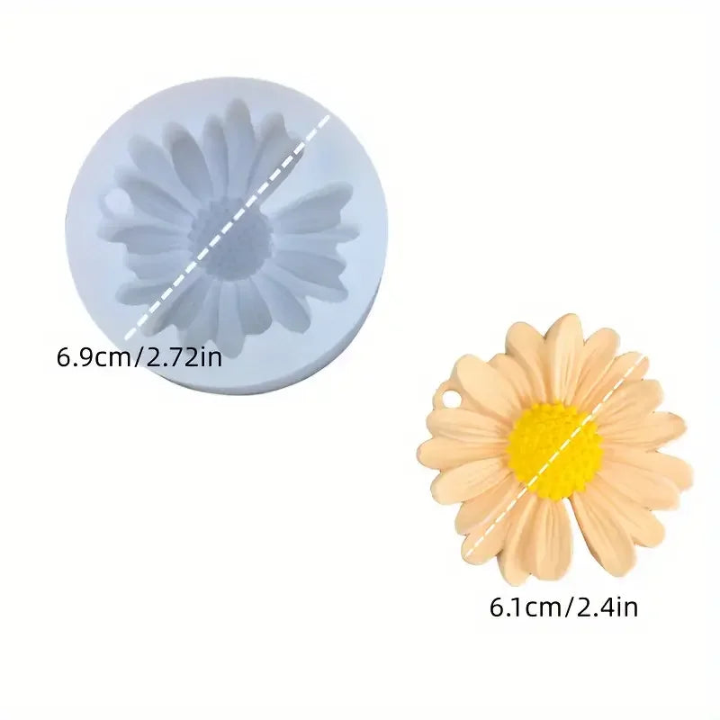 3D Daisy Flower Silicone Mold - My Neatology