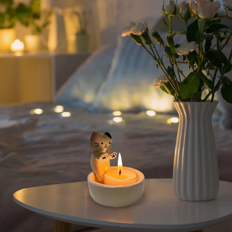 PawWarm Cat Candle Holder - My Neatology