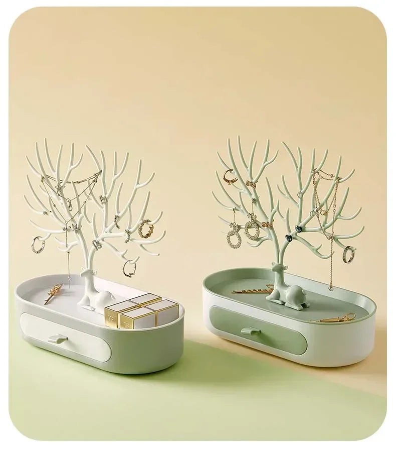 Jewellery Tree With Drawer - My Neatology 