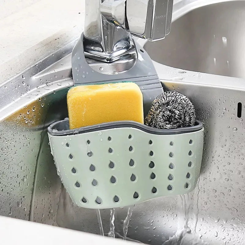 small Sink Storage And Hanging Basket - My Neatology