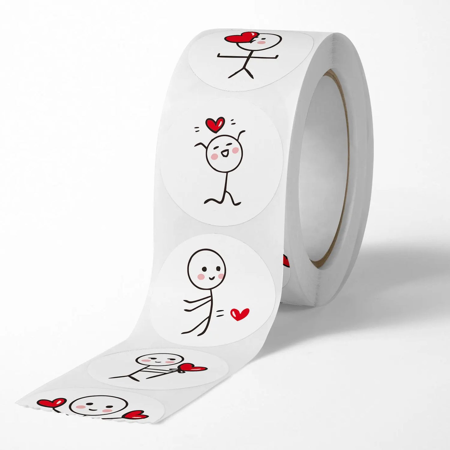 LoveStick Roll - Stickman Cartoon Stickers - My Neatology