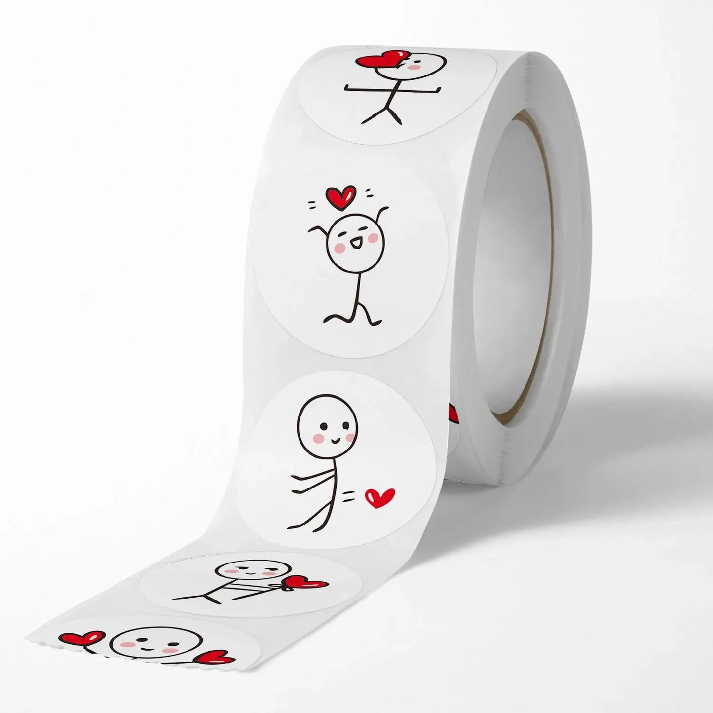 LoveStick Roll - Stickman Cartoon Stickers - My Neatology