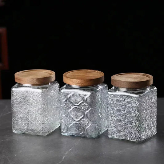 Vintage Glass Keepsake Jars - My Neatology