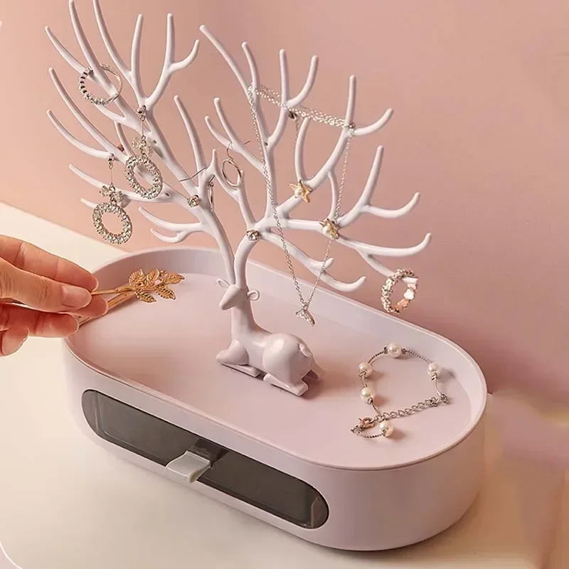 Jewellery Tree With Drawer - My Neatology